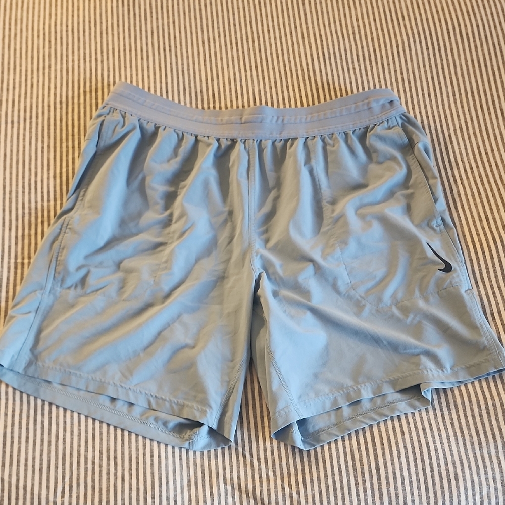 Nike Men's Sky Blue Athletic Shorts